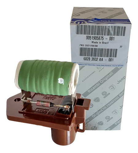 Resistencia Eletroventilador Novo Palio 2012 2013 2014