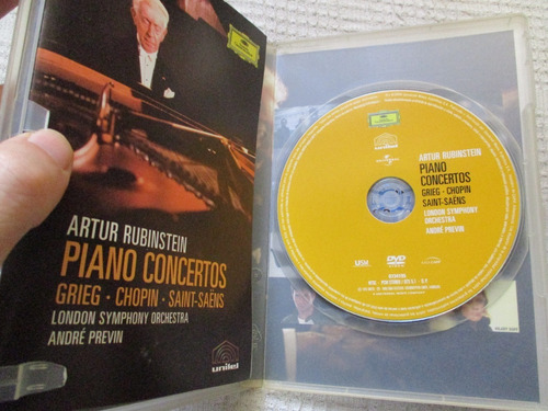 Artur Rubinstein - Piano Concertos. Grieg Chopin Saint-saëns