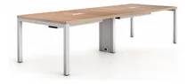 Comprar Mesa De Reuniones Con Conectividad Nexus - Largo 250cm Color Macadamia