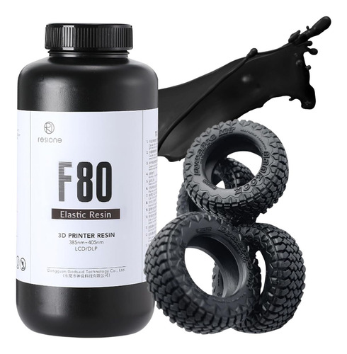 Resina 3d Flexible Resina Para Impresora 3d Elastica 1 Kilo