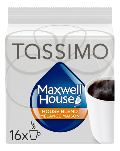 Maxwell House House Blend Cafe, 4.44 oz, 16 Unidades {import