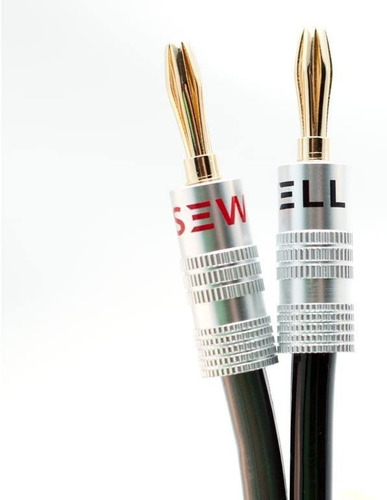 Imagen 3 de 8 de Cable Para Parlantes Conexion Banana 90cm - Hifi - Excelente