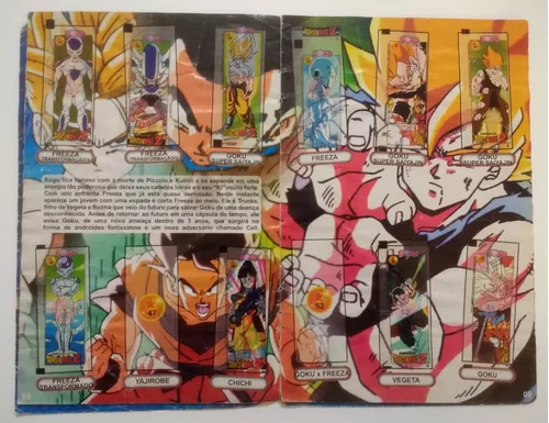 Álbum Dragon Ball Z Saga Cell Completo Bond Chicle Parati - Desconto no  Preço