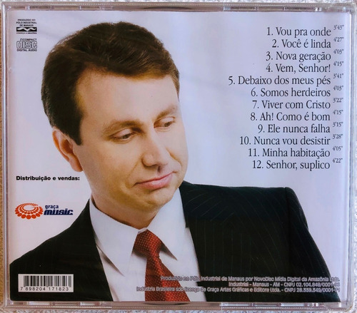 Cd Lacrado David Soares Minhas Canções Original Em Estoque
