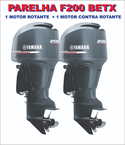 Parelha Motores De Popa Yamaha 200hp 2023 - Jetco Yamaha
