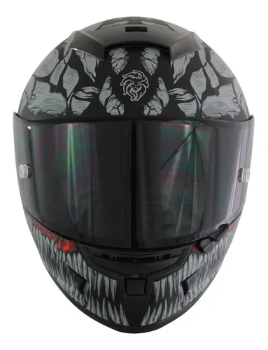 Casco para moto integral Kov Aircut negro mate talle M MercadoLibre
