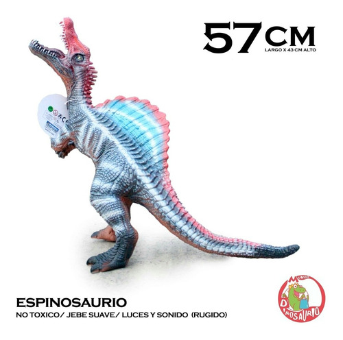 Imagen 1 de 7 de Dinosaurio Coleccion Realista - Spinosaurus Juguete