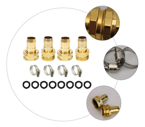 Conector De Manguera Para Kit De Reparación De Mangueras De