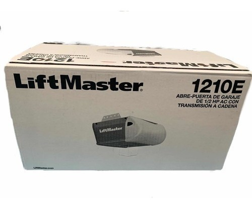 Motor Americano Liftmaster De 1/2 Hp  1210e De Cadena