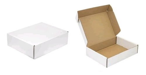Caja Autoarmable Blanca 40x30x10cms. Pack 50 Unidades