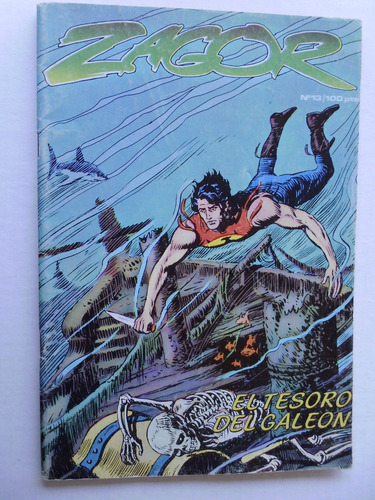 Zagor, Nro. 13 Ediciones Zinco España  Comic En Físico