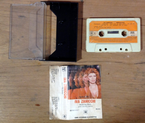 Iva Zanicchi Nostalgias En Castellano Cassette