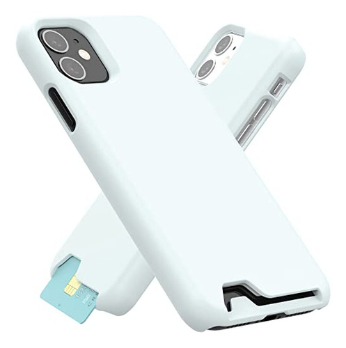 Just4you Funda Dura Delgada Para El iPhone 11 De Apple Con S