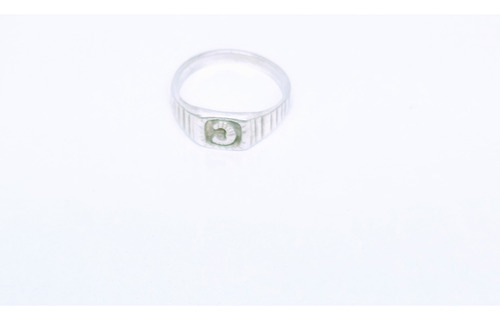 Anillo Plata 925 Mex Ley # 624 Plateado 8 (Usado)