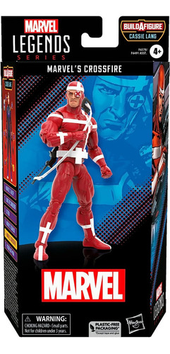 Série Marvel Legends - Boneco Crossfire (15 cm)