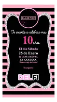 Comprar Blackpink Invitación Tarjeta Digital Imprimible Whatsap