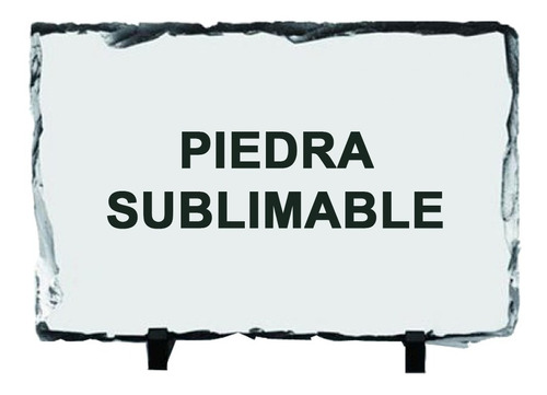 Porta Retrato Sublimable De Piedra Brillante 9x14 P/sublimar
