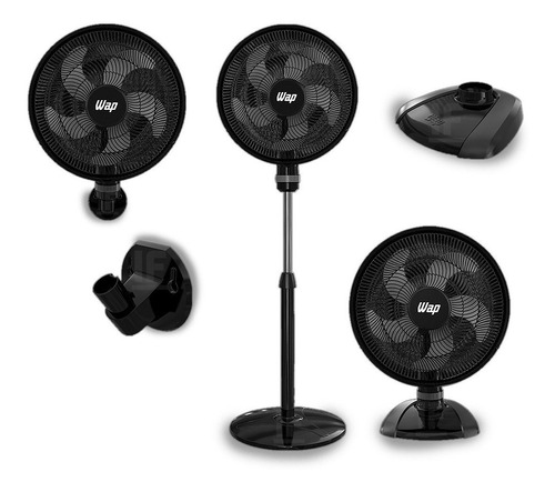 Ventilador Wap Rajada Turbo W130 3 Em 1 220 V 60hz