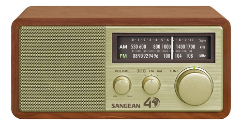 Sangean Wr-11se Radio De Mesa Am/fm Edición 40 Aniversario.