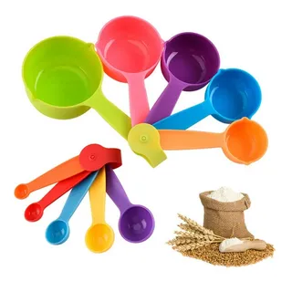 Tazas Cucharas Medidoras Para Cocina Repostería Set 10 Pzs