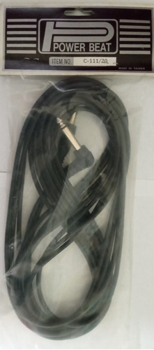 Cable De Instrumento Plug Anulado 