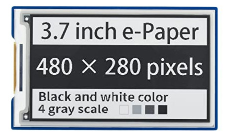 Pantalla E-paper E-ink 3.7puLG Para Raspberry