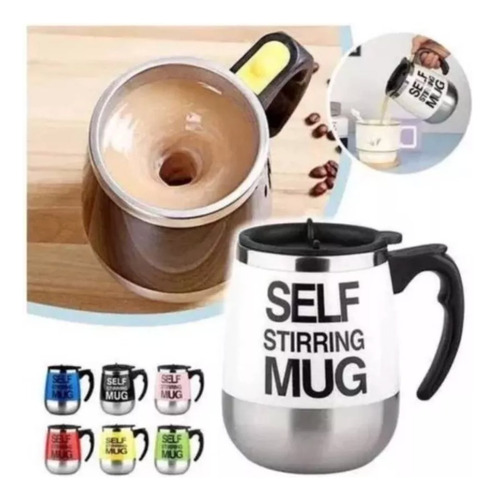 Tazón Self Mug Con Revolvedor Automático Eléctrico Hz