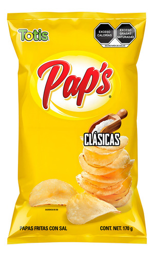 Papas Totis Sal 170g