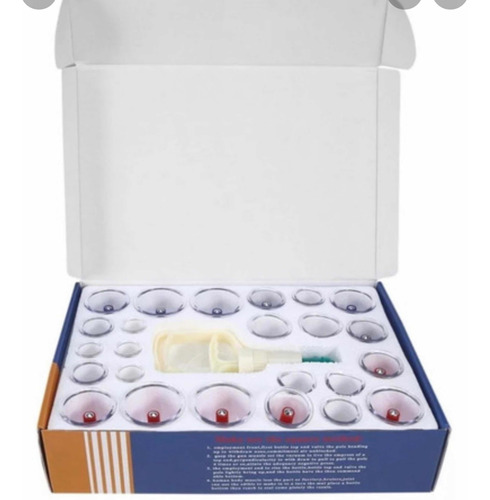 Ventosas Biomagneticas Set De 24 Copas Cupping