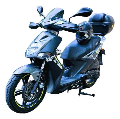 Kymco Agility 150 Modelo 2019 18.280 Kms Color Gris Grafito