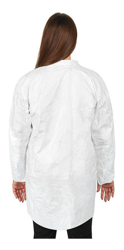 Dupont Bata De Tyvek De Laboratorio - Eg - 5/paq