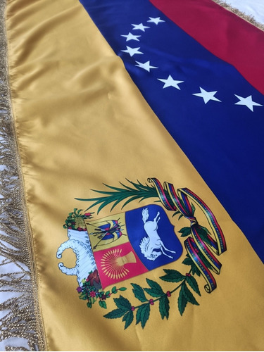 Bandera De Venezuela Protocolar De Cualquier País O Instituc