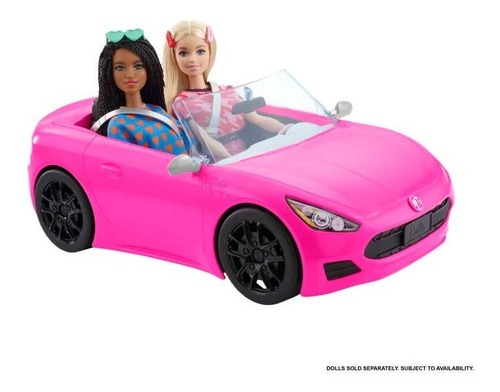 Imagen 2 de 7 de Barbie Auto Convertible Dvx59, Mattel Bestoys