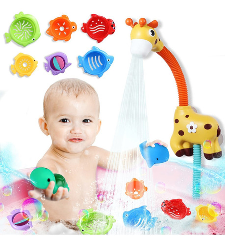 Juguetes  Juego De  De Baño De Jirafa Para Baby Show Fr80jb