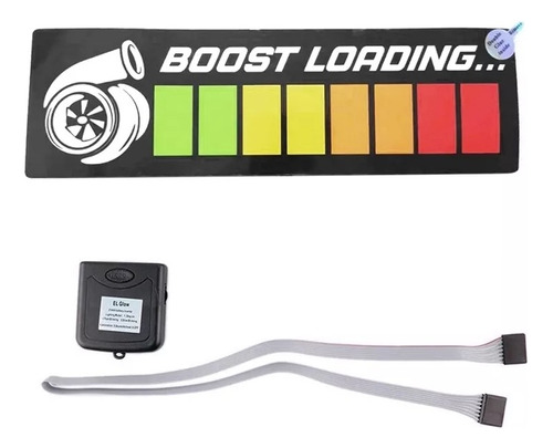 Sticker Pegatina Led Boost Para Ventana Parabrisas Auto 