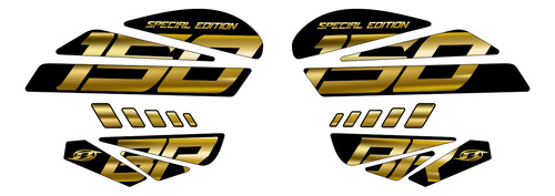 Rotulado Sticker Calcomania Moto Bera Br150