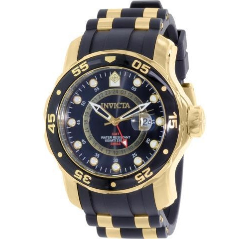 Invicta 6991 Pro Diver Collection  Chapado En Oro   De 18k 