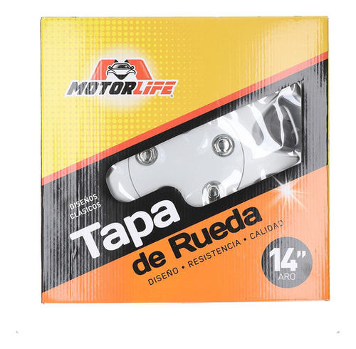 Motorlife Juego Taparueda Aro 14