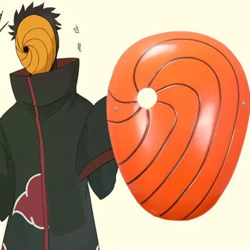 Máscara Tobi Akatsuki Madara Naruto Cosplay Anime