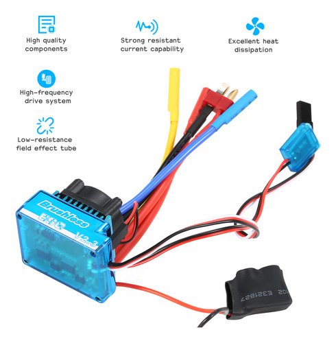 . 3650 3900 Kv Sin Escobillas Y 120 A Esc For Coche 1/10