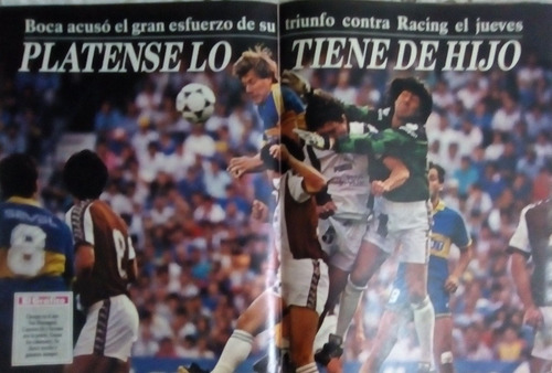 El Grafico 3656 Independiente 7 Chaco 1.boca 0 Platense 1 (Usado)