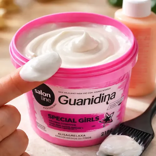 Guanidina Special Girls Relaxer Salon Line 218g | MercadoLivre