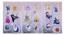 Comprar Pack Stickers Hora De Aventura X3 Planchas Licencia Oficial