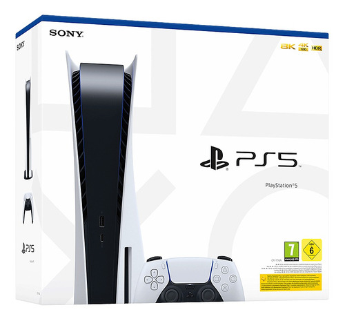 Sony Playstation Ps5 825gb Standard Lectora De Discos