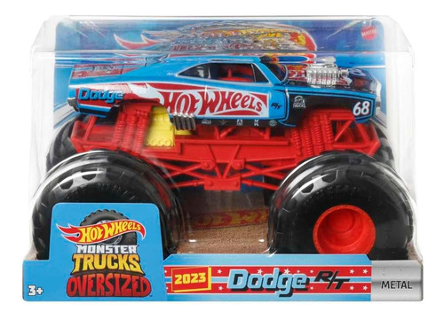 Hot Wheels Monster Trucks Dodge 2023 De Gran Tamaño