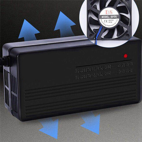 Cargador De Batería De Litio De 48v 2a Para Bicicleta Eléctr