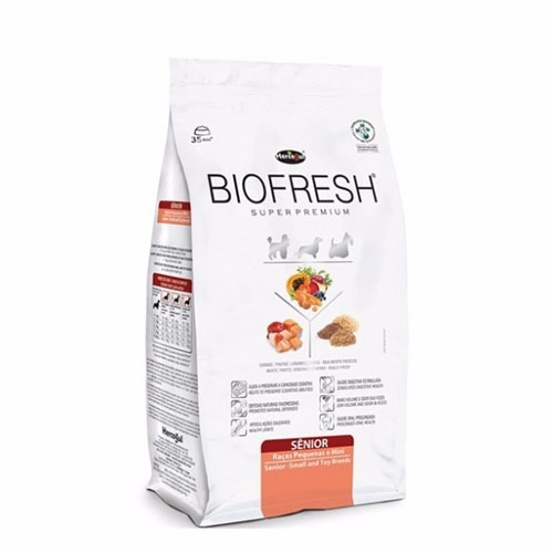 Racion Biofresh Super Premium Senior 12 Kg+snacks+envio!!