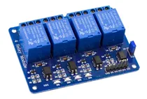 Comprar Modulo Relay Rele 4 Canales Optoacoplado 5v Arduino Hobb