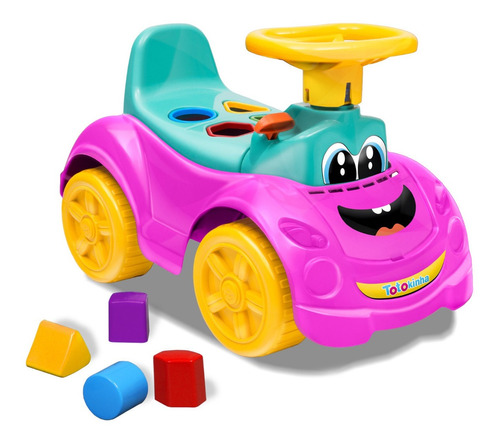 Juguete Buggy Carita Didactico Con Bocina Y Juegos