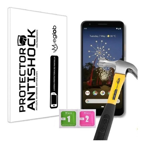 Lamina Protector Pantalla Antishock Google Pixel 3a